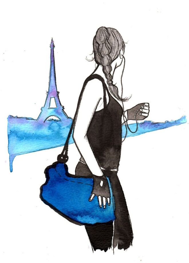 Ilustrações "Book of Braids" de Kérastase | The Sauna Comes Next Four Strands Braids