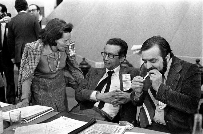 Maria Barroso, Salgado Zenha e Manuel Alegre nos anos 70