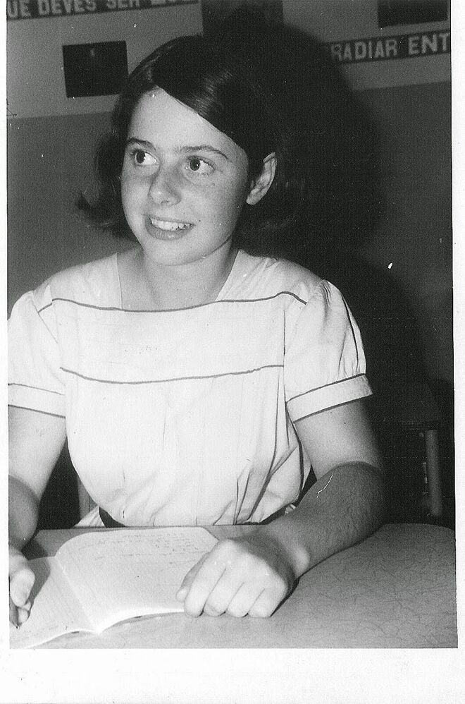 Aos 13 anos no Colégio D. António Barroso