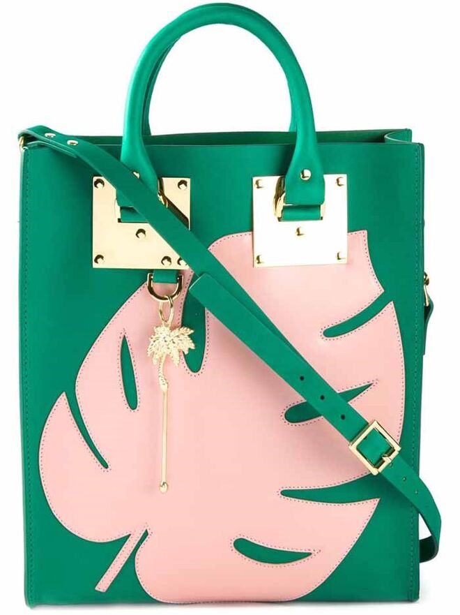 Saco em pele, Sophie Hulme (preço sob consulta)