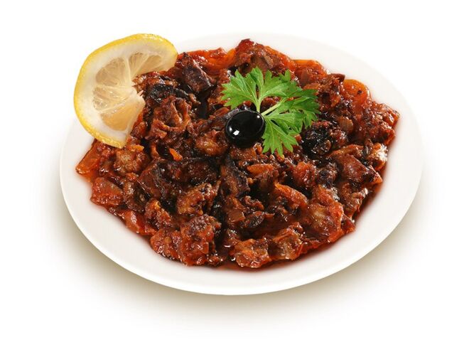 Beringelas com tomate