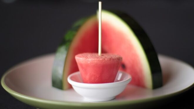 Chupa chupa de Melancia