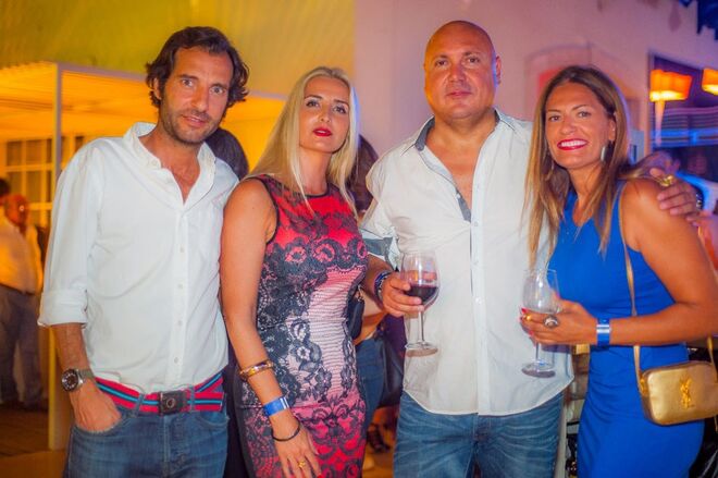 Aldo Lima, Vanda Neves, Leonel Vieira e Paula Calvino