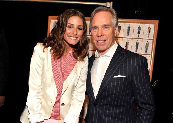 Olivia Palermo e Tommy Hilfiger