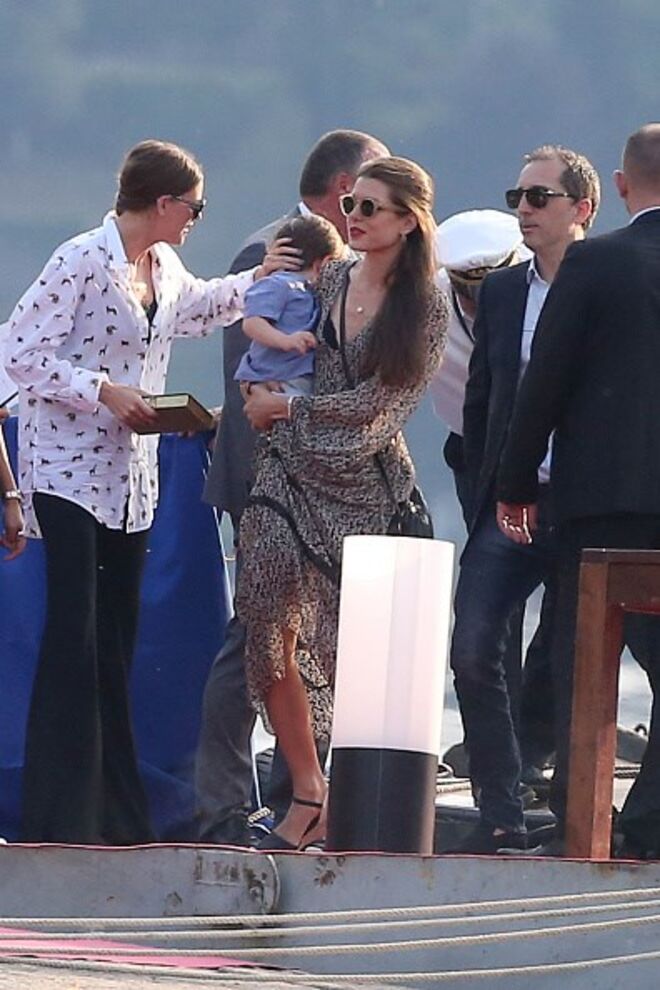 Charlotte Casiraghi, Raphael Elmaleh e Gad Elmaleh