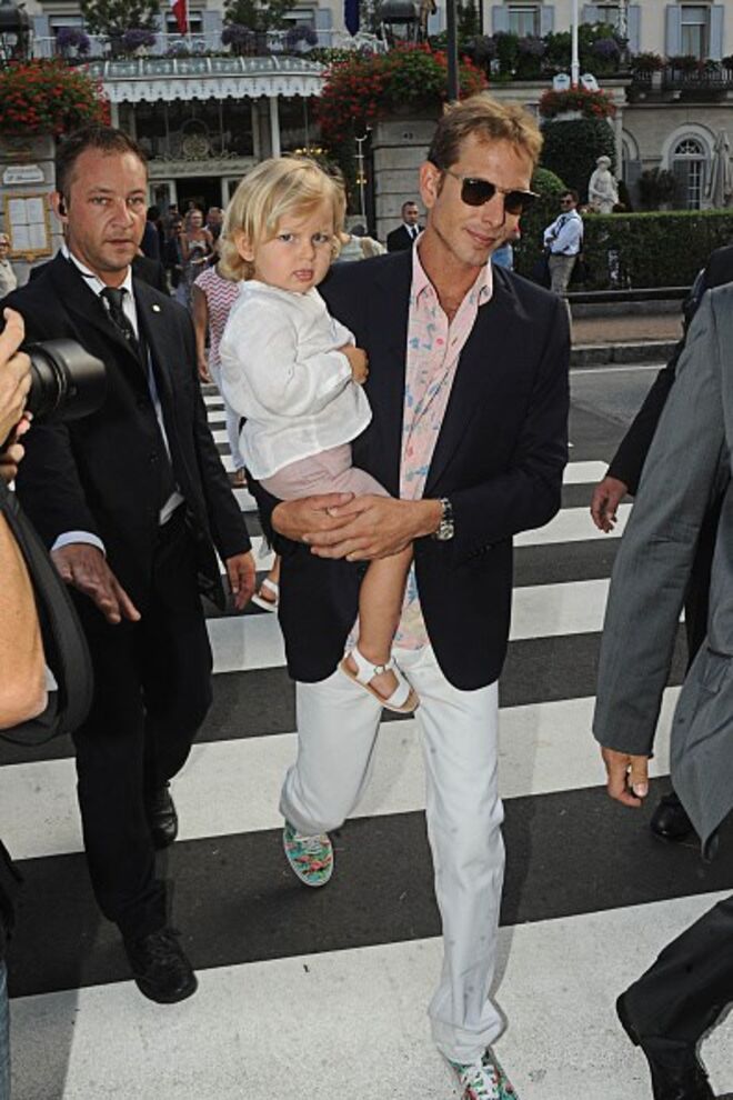 Andrea Casiraghi e Sascha Casiraghi