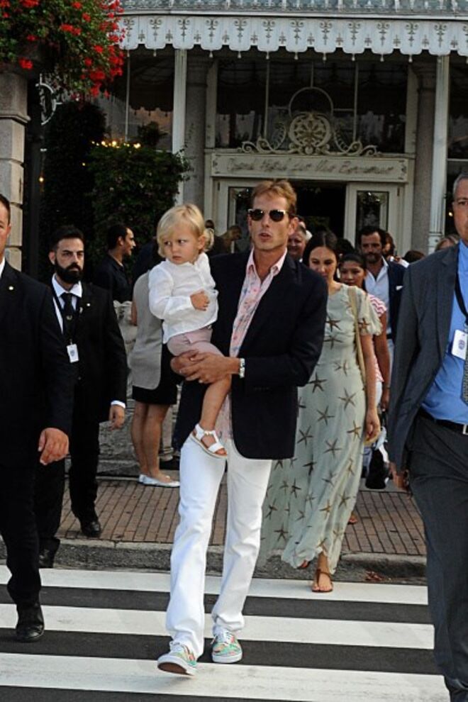 Andrea Casiraghi e Sascha Casiraghi