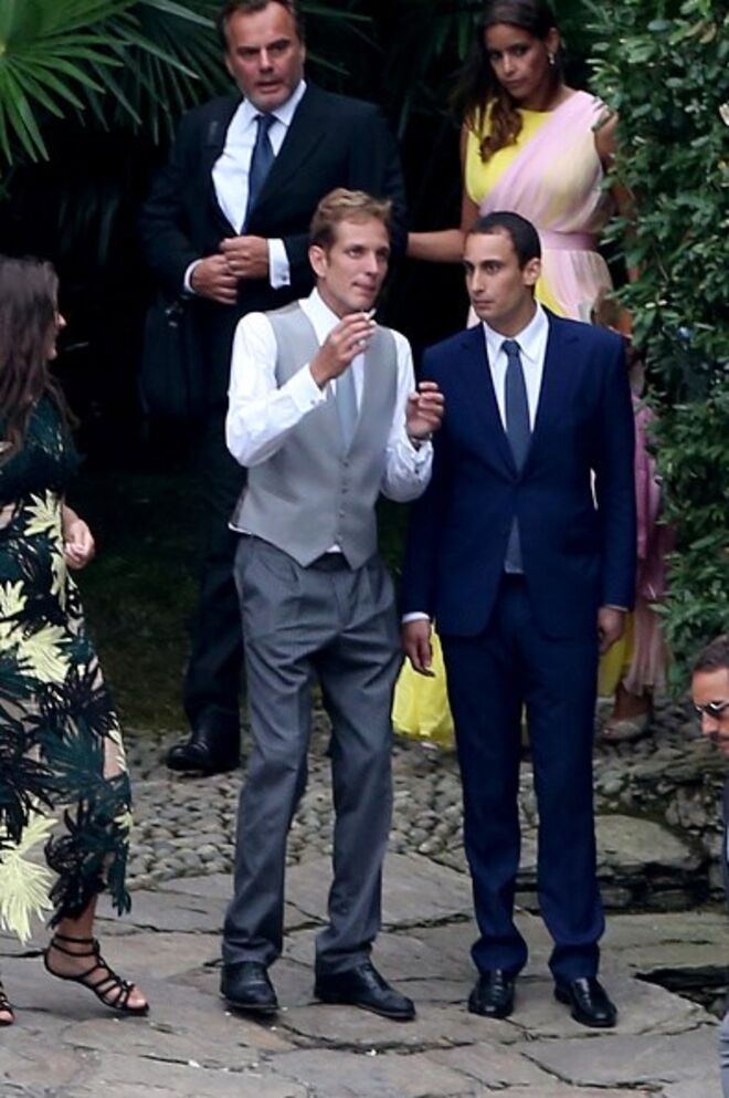 Andrea Casiraghi e Alex Dellal