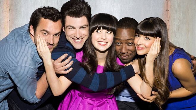 Deschanel (Jess, na série) muda-se para um loft com três homens solteiros (e desconhecidos), após uma má separação.