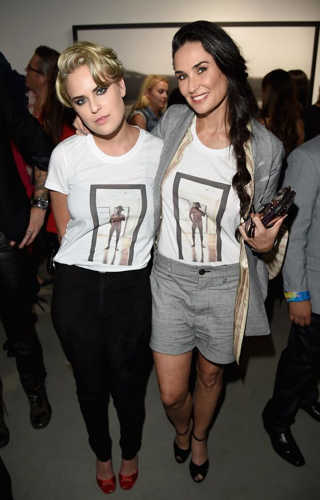 Demi Moore & Tallulah Wills