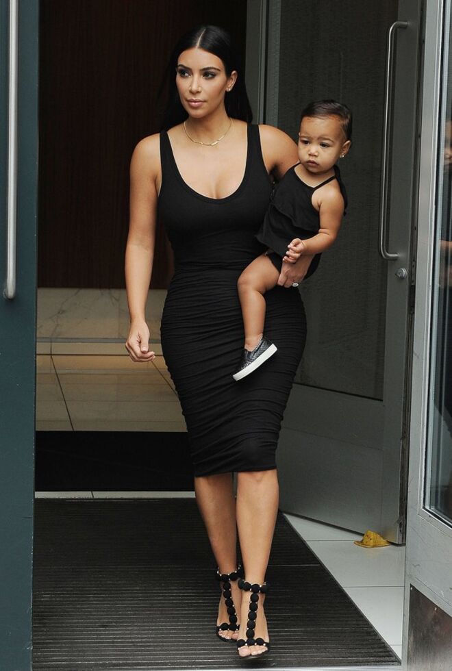 Kim Kardashian & North