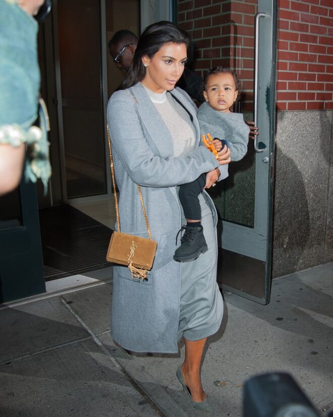 Kim Kardashian & North 