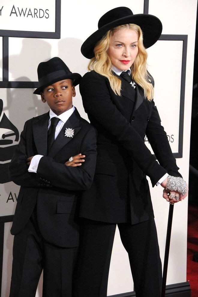 Madonna e David
