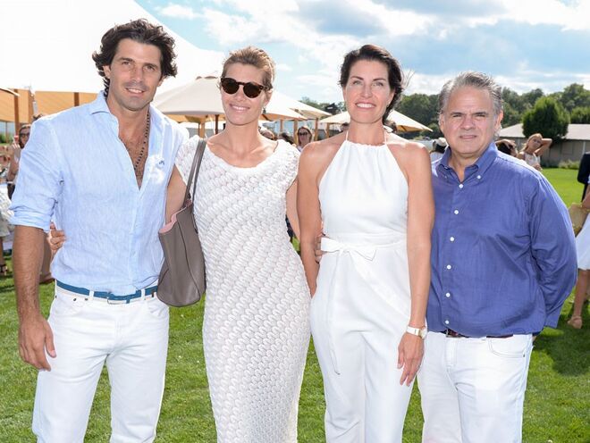 Nacho Figueras, Delfina Blaquier, Diana DiMenna, Joe DiMenna