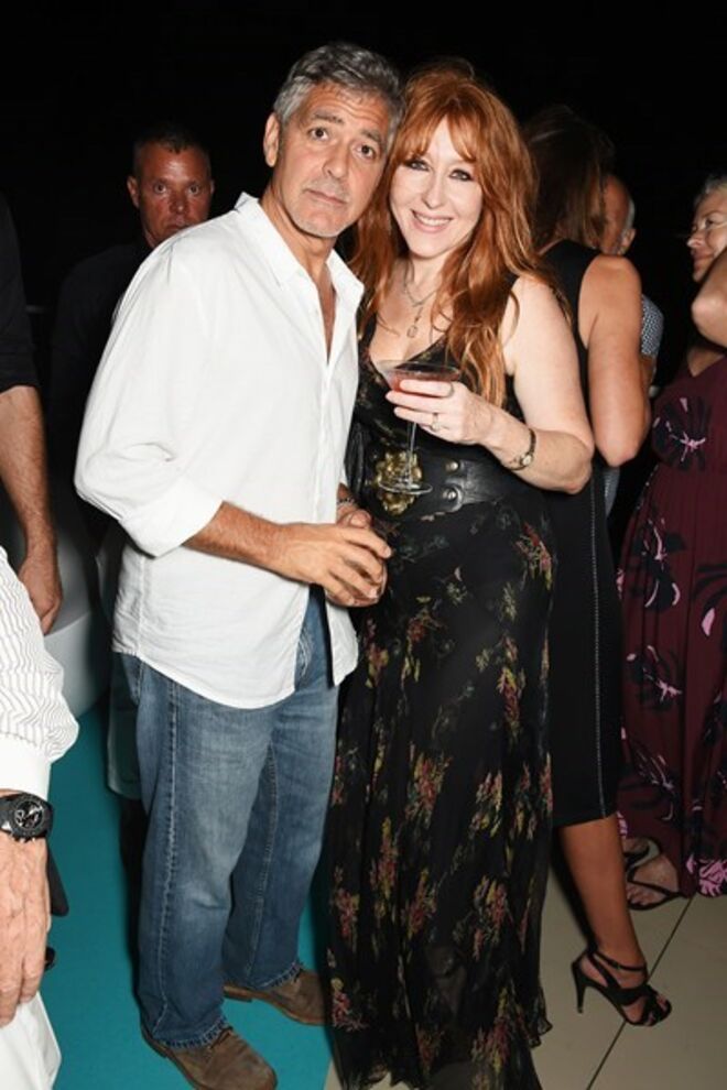 Charlotte Tilbury e George Clooney
