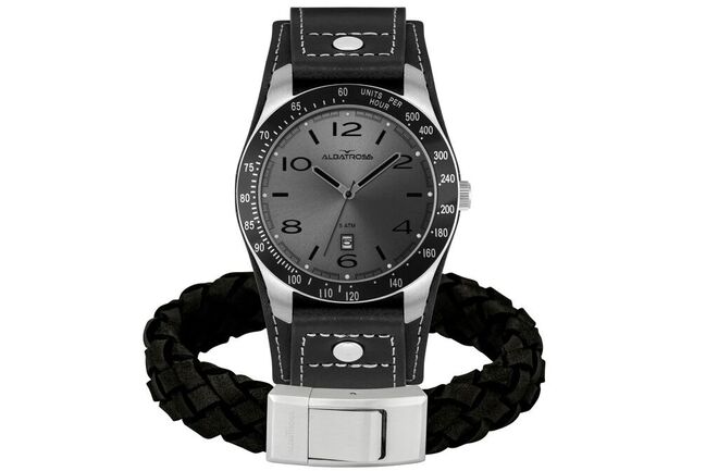 Relógio e pulseira Albatross