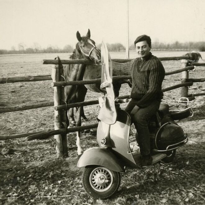 Franck Provost com 16 anos