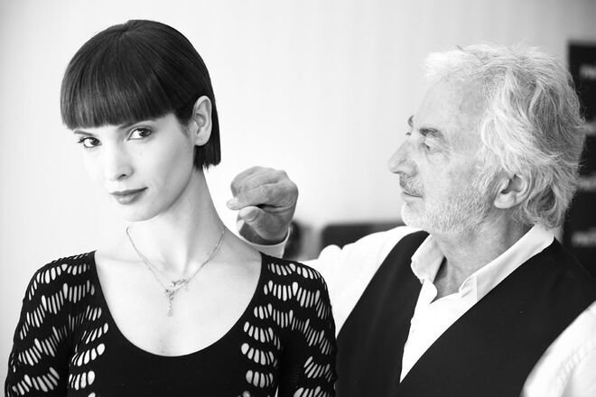 Com Hanaa Ben Abdesslem, Cannes, 2015