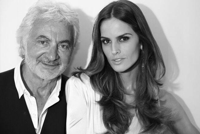 Com Izabel Goulart, em Cannes, 2015