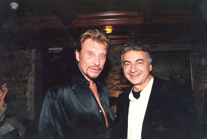 Com Johnny Halliday