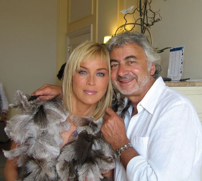 Sharon Stone e Franck Provost
