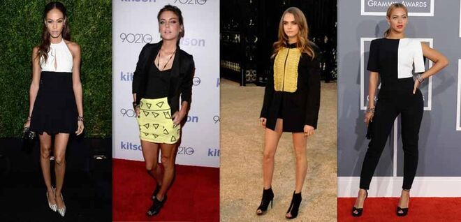 2 | Joan Smalls, Jessica Stroup, Cara Delevingne, Beyoncé | Em fotografias de corpo inteiro, não tenha uma pose rígida: tente não ter o peso do corpo distribuído igualmente pelas duas pernas.