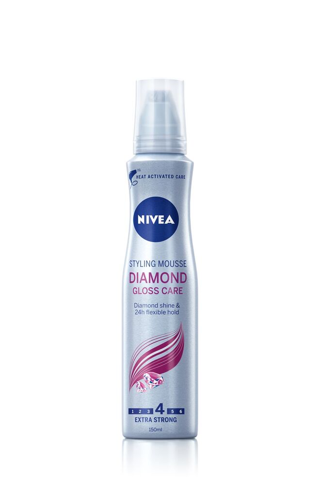 Espuma Diamond Gloss Care, Nivea