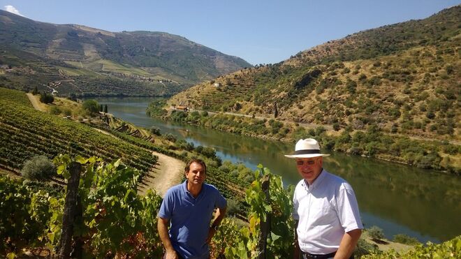 Bruno Prats & Charles Symington na Quinta de Roriz