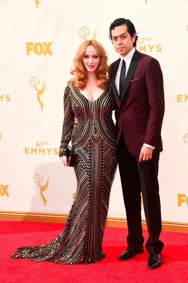 Christina Hendricks e Geoffrey Arend