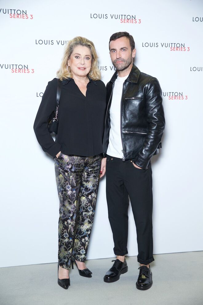 Catherine Deneuve e Nicolas Ghesquière