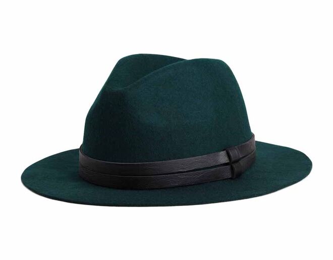 50 | Weekend mode | Chapéu em feltro de lã, Aldo (preço sob consulta)