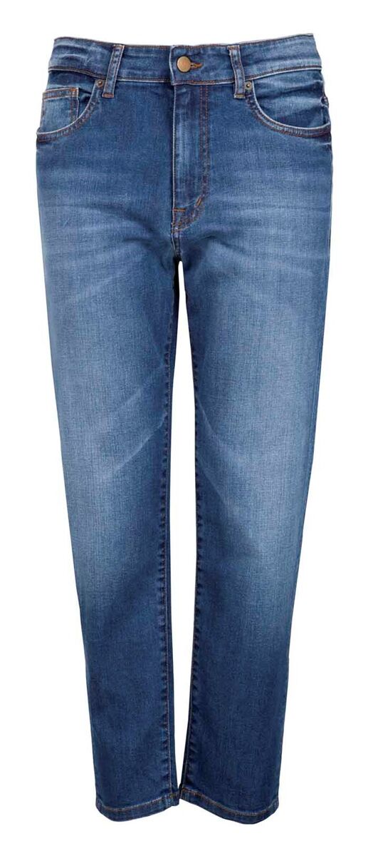 50 | Weekend mode | Calças em denim, €115, Purificacion Garcia