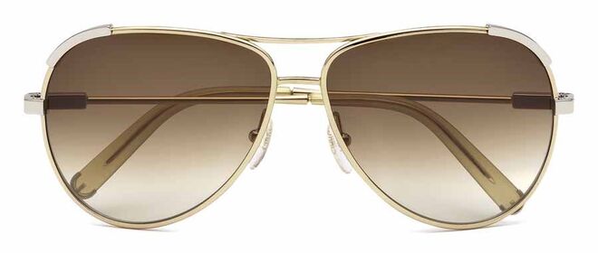 30 | Classe urbana | Óculos com armação em metal, €235, Chloé