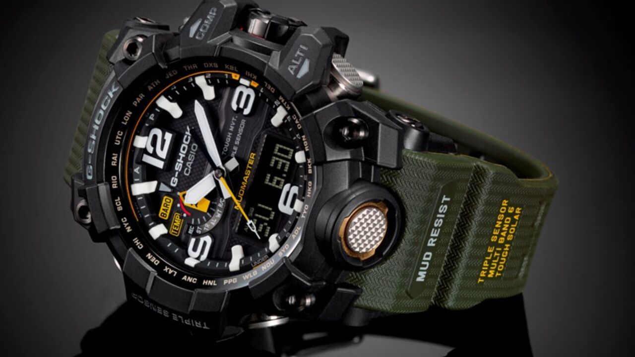 g shock casio wr20bar mud resist
