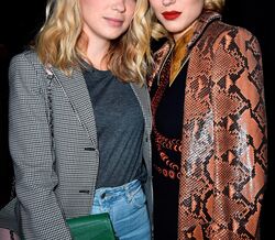 Celebridades na Paris Fashion Week