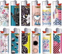 Ricardo Preto personaliza isqueiros BIC