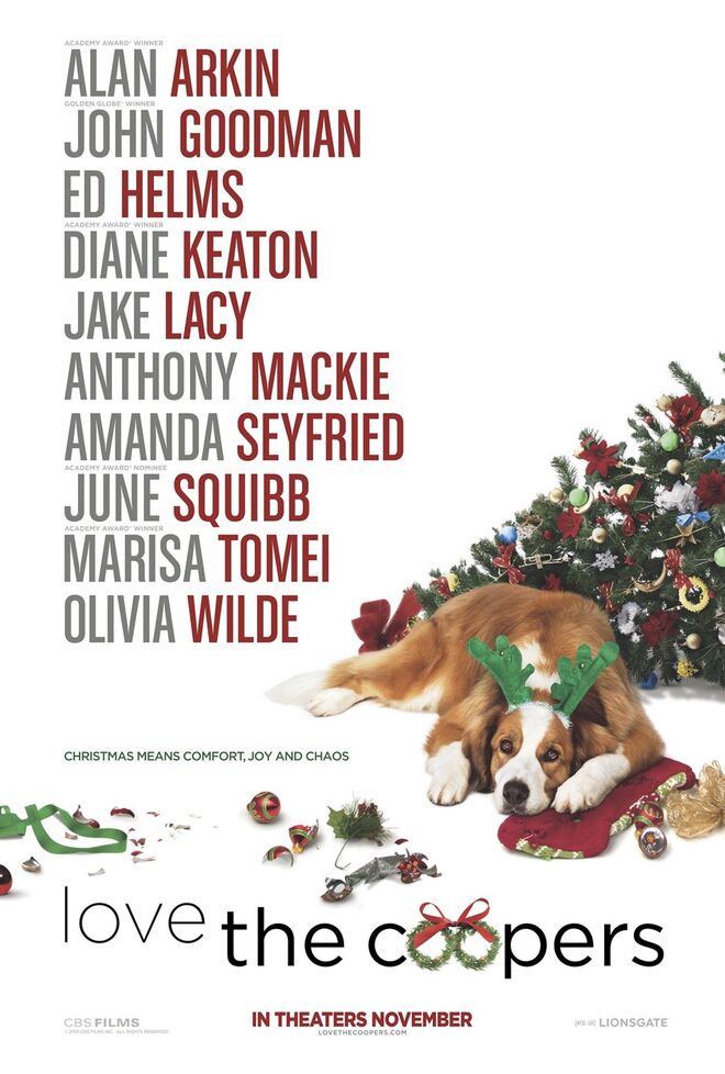 Filme "Love the coopers" [novembro de 2015]