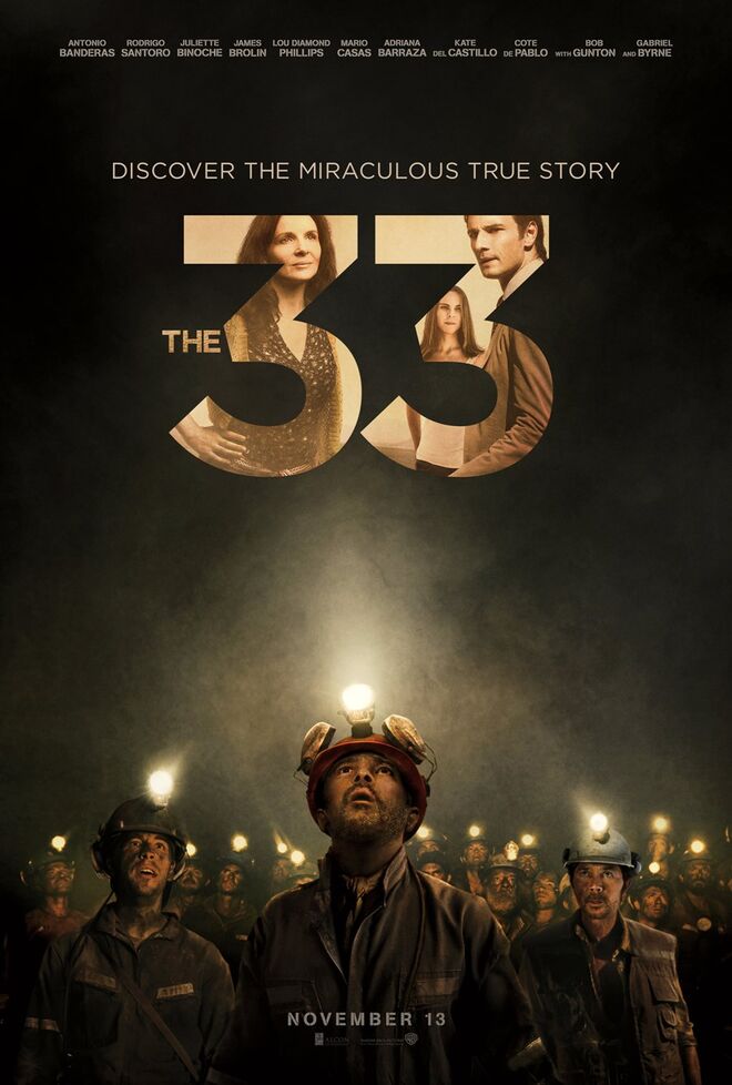 Filme "The 33" [13 de novembro de 2015]
