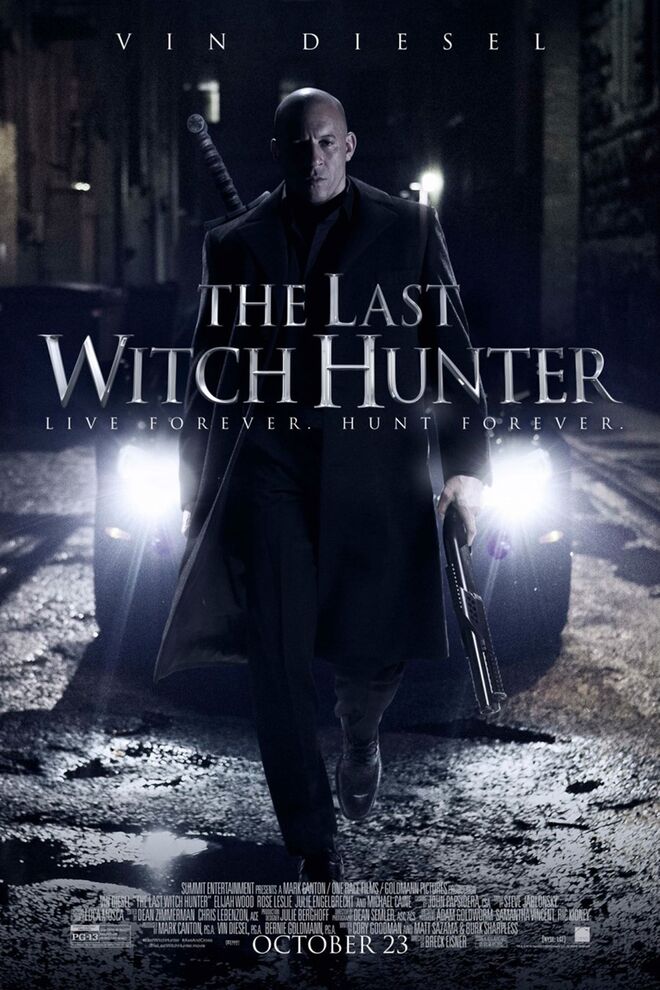 Filme "The Last Witch Hunter" [23 de outubro de 2015]