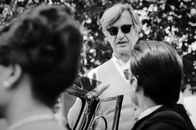 Backstage de Wim Wenders para Persol
