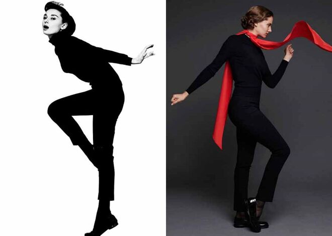 Audrey Hepburn e Emma Ferrer