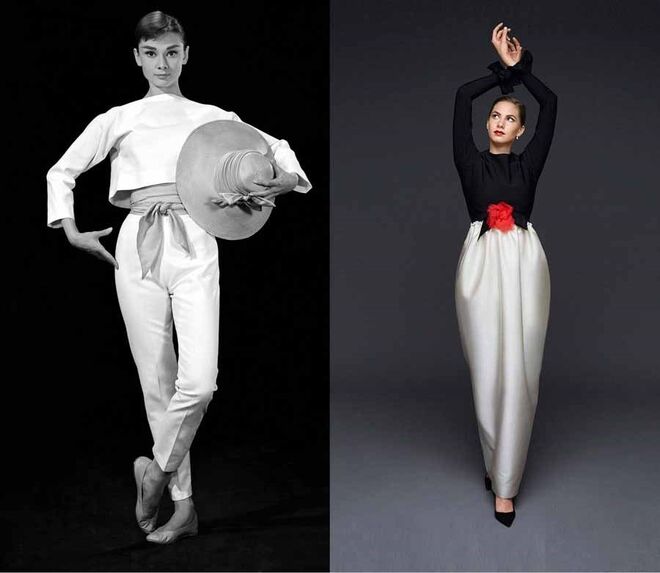 Audrey Hepburn e Emma Ferrer