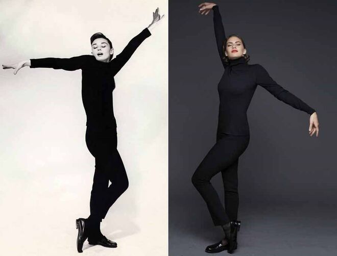 Audrey Hepburn e Emma Ferrer