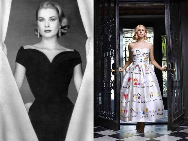 Grace Kelly e Jazmin Grace Grimaldi