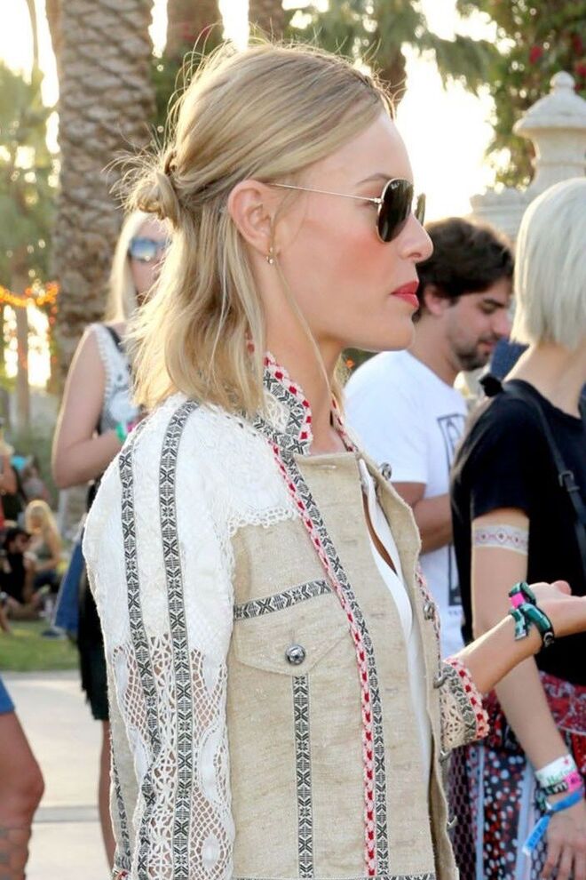 HALF BUN: Kate Bosworth 