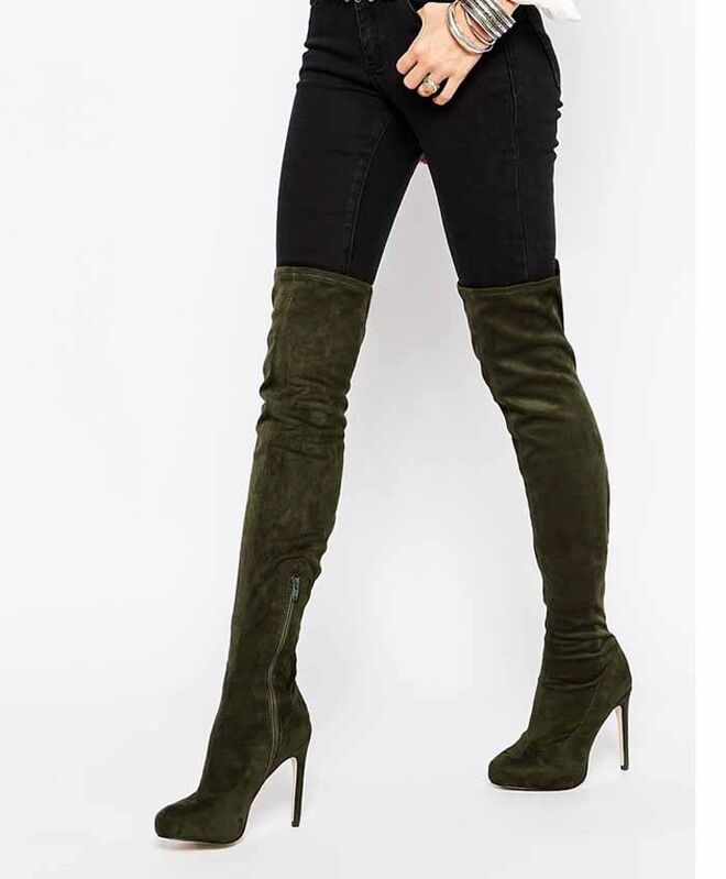 6 | BOTAS ACIMA DO JOELHO | Asos, 85,31€, em www.asos.com  