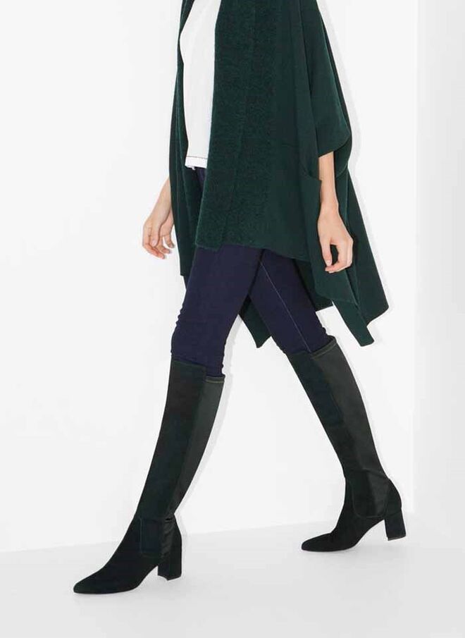 6 | BOTAS ACIMA DO JOELHO | Uterqüe, 150€  