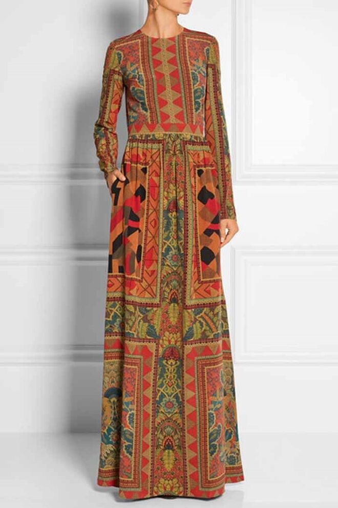 Etro, 2240€, em www.net-a-porter.com