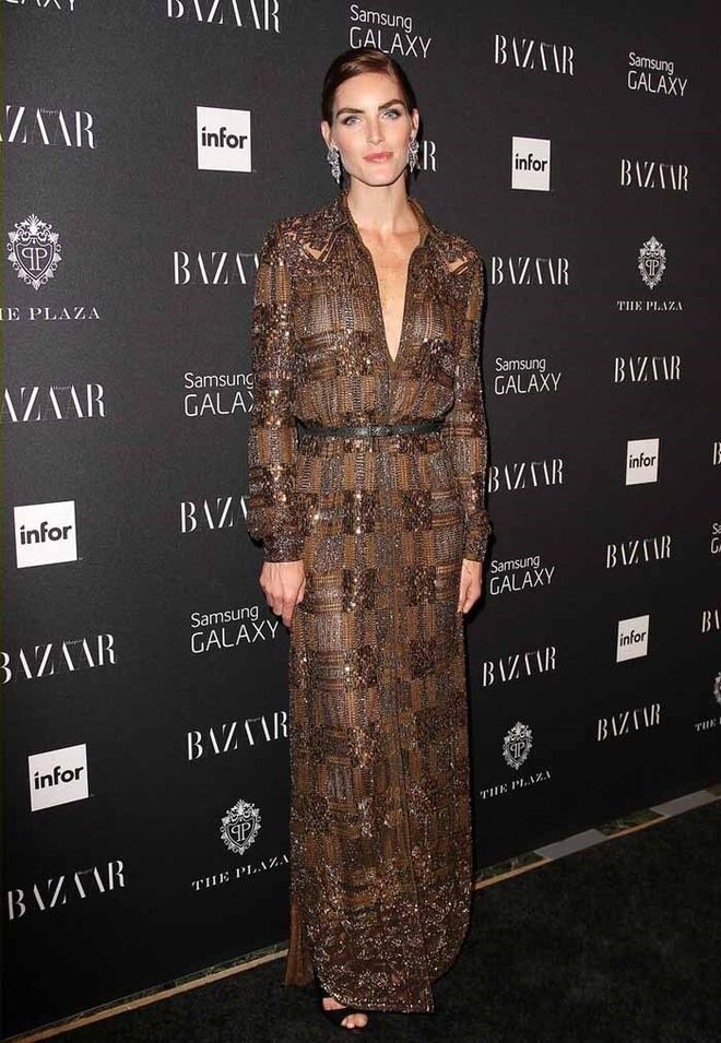 Inspiração celebridade: Hilary Rhoda  