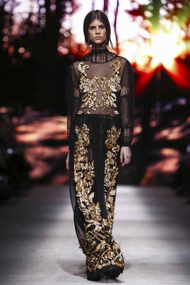 Inspiração passerelle: Alberta Ferretti 